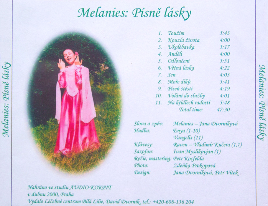 Písně lásky - Melanies